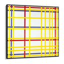 Quadro Stampa su Tela Città di New York, Piet Mondrian - CupidoDesign