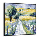Quadro Stampa su Tela Collina di Girasoli - CupidoDesign