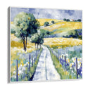Quadro Stampa su Tela Collina di Girasoli - CupidoDesign