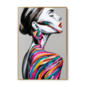 Quadro Stampa su Tela Collo Liquido - CupidoDesign