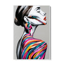 Quadro Stampa su Tela Collo Liquido - CupidoDesign