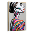 Quadro Stampa su Tela Collo Liquido - CupidoDesign
