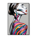 Quadro Stampa su Tela Collo Liquido - CupidoDesign