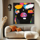 Quadro Stampa su Tela Colori Ribelli - CupidoDesign