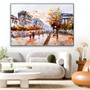 Quadro Stampa su Tela Colori di città - CupidoDesign
