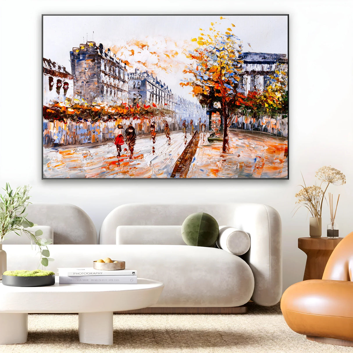 Quadro Stampa su Tela Colori di città - CupidoDesign