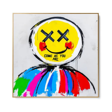 Quadro Stampa su Tela Come as you are - CupidoDesign