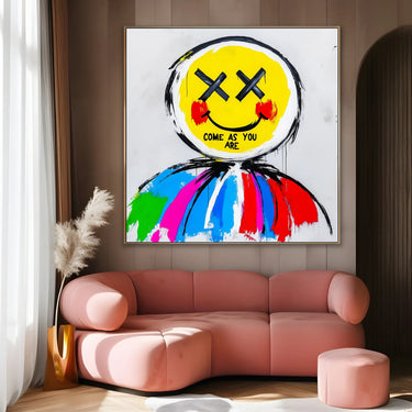 Quadro Stampa su Tela Come as you are - CupidoDesign