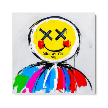 Quadro Stampa su Tela Come as you are - CupidoDesign