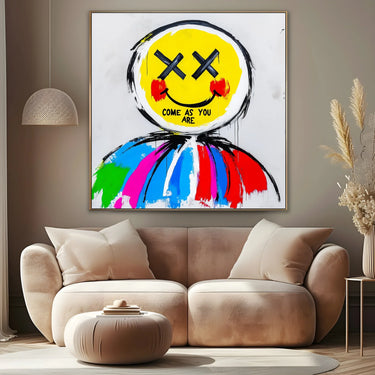 Quadro Stampa su Tela Come as you are - CupidoDesign