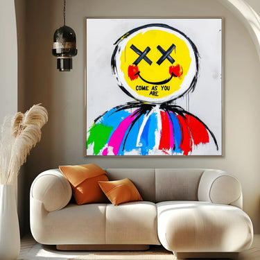 Quadro Stampa su Tela Come as you are - CupidoDesign