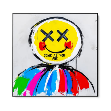 Quadro Stampa su Tela Come as you are - CupidoDesign