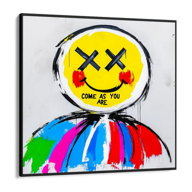 Quadro Stampa su Tela Come as you are - CupidoDesign
