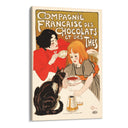 Quadro Stampa su Tela Compagnie Francaise des Chocolats, Théophile Steinlen - CupidoDesign