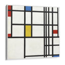 Quadro Stampa su Tela Composizione N. 12, Piet Mondrian - CupidoDesign