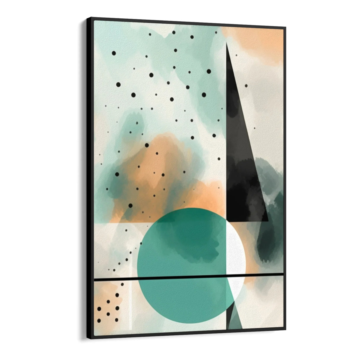 Quadro Stampa su Tela Confluenze di Angoli - CupidoDesign