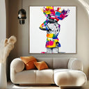 Quadro Stampa su Tela Confusione Generale - CupidoDesign