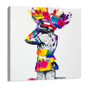 Quadro Stampa su Tela Confusione Generale - CupidoDesign