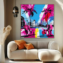 Quadro Stampa su Tela Confusione Pop - CupidoDesign