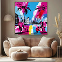 Quadro Stampa su Tela Confusione Pop - CupidoDesign