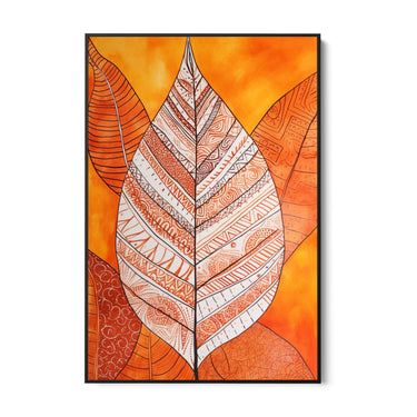 Quadro Stampa su Tela Contrasti Autunnali - CupidoDesign