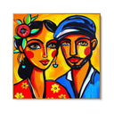 Quadro Stampa su Tela Coppia Solare - CupidoDesign