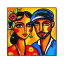 Quadro Stampa su Tela Coppia Solare - CupidoDesign