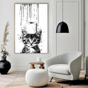 Quadro Stampa su Tela Corona Quotidiana - CupidoDesign