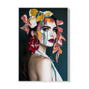 Quadro Stampa su Tela Corona di Petali - CupidoDesign