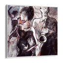 Quadro Stampa su Tela Corpi in Vibrazione - CupidoDesign