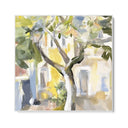 Quadro Stampa su Tela Cortile Fiorito - CupidoDesign