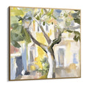 Quadro Stampa su Tela Cortile Fiorito - CupidoDesign