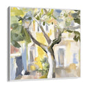 Quadro Stampa su Tela Cortile Fiorito - CupidoDesign