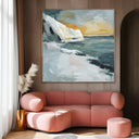 Quadro Stampa su Tela Costa Bianca - CupidoDesign