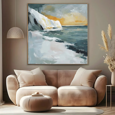 Quadro Stampa su Tela Costa Bianca - CupidoDesign