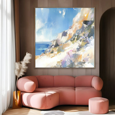 Quadro Stampa su Tela Costa Luminosa - CupidoDesign