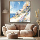 Quadro Stampa su Tela Costa Luminosa - CupidoDesign
