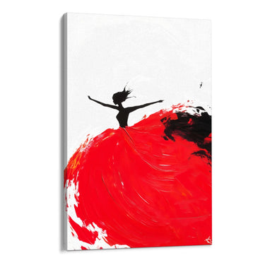 Quadro Stampa su Tela Cuore Rosso - CupidoDesign