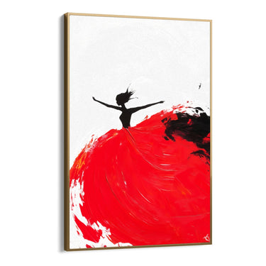 Quadro Stampa su Tela Cuore Rosso - CupidoDesign