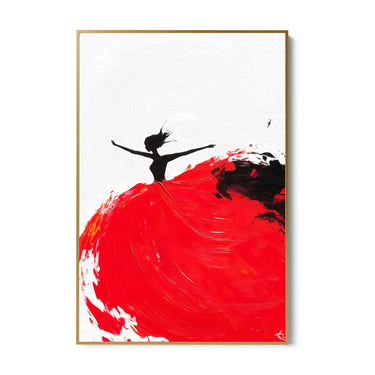 Quadro Stampa su Tela Cuore Rosso - CupidoDesign