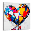 Quadro Stampa su Tela Cuori Uniti - CupidoDesign