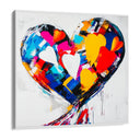 Quadro Stampa su Tela Cuori Uniti - CupidoDesign