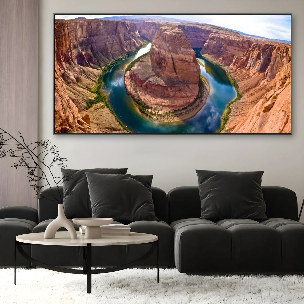 Quadro Stampa su Tela Curve del Tempo, Arizona - CupidoDesign