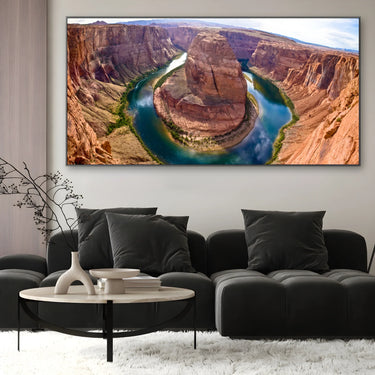 Quadro Stampa su Tela Curve del Tempo, Arizona - CupidoDesign