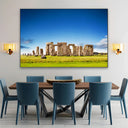 Quadro Stampa su Tela Custodi del tempo, Stonehenge - CupidoDesign