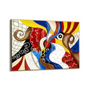 Quadro Stampa su Tela Danza cromatica - CupidoDesign