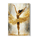 Quadro Stampa su Tela Danza Dorata - CupidoDesign
