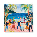 Quadro Stampa su Tela Danza dell’umanità - CupidoDesign