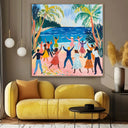 Quadro Stampa su Tela Danza dell’umanità - CupidoDesign