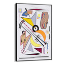 Quadro Stampa su Tela Danza delle Forme - CupidoDesign